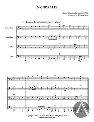 24 Chorales 24 Chorales