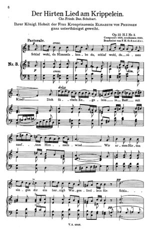 Der Hirten Lied am Krippelein Der Hirten Lied am Krippelein