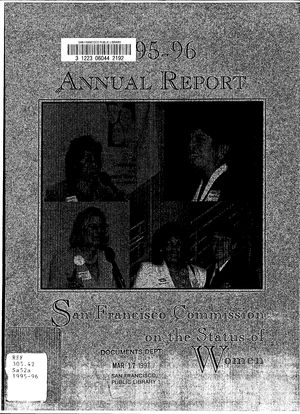 Annual Report, 1995-1996 Annual Report, 1995-1996