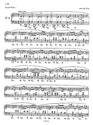 Mazurka no. 31, B.145, Op. 50/2, A Flat Major Mazurka no. 31, B.145, Op. 50/2, A Flat Major