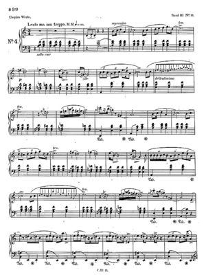 Mazurka no. 13 Mazurka no. 13