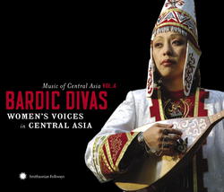 Music of Central Asia Vol. 4: Bardic Divas: Women’s Voices in Central Asia Album art