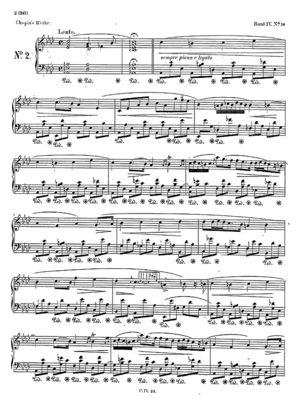 Nocturne op.32 no.2, B.106, Op 32/2, A Flat Major Nocturne op.32 no.2, B.106, Op 32/2, A Flat Major