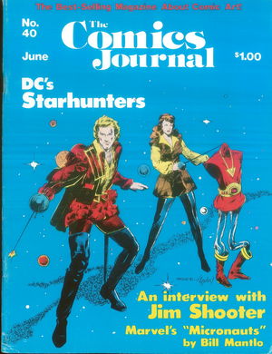 The Comics Journal, no. 40 The Comics Journal, no. 40