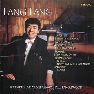 Lang Lang: Live at Seiji Ozawa Hall Lang Lang: Live at Seiji Ozawa Hall