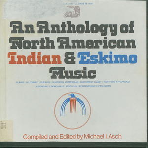 Anthology of North American Indian and Eskimo Music Anthology of North American Indian and Eskimo Music