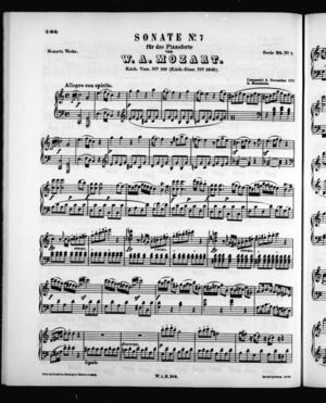 Sonata No. 7 für Pianoforte Sonata No. 7 für Pianoforte
