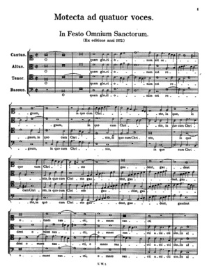 O quam gloriosum est regnum O quam gloriosum est regnum