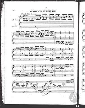 Praeludium et Fuga VIII Praeludium et Fuga VIII