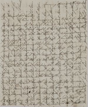 Letter from Emmeline MacArthur Leslie to Jane Davidson Leslie, February 20, 1848 Letter from Emmeline MacArthur Leslie to Jane Davidson Leslie, February 20, 1848