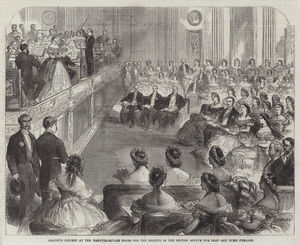 Amateur Concert at the Hanover-Square Rooms for the Benefit of the British Asylum for Deaf and Dumb Females (engraving) Amateur Concert at the Hanover-Square Rooms for the Benefit of the British Asylum for Deaf and Dumb Females (engraving)