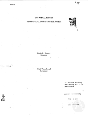 Annual Report, 1978 Annual Report, 1978