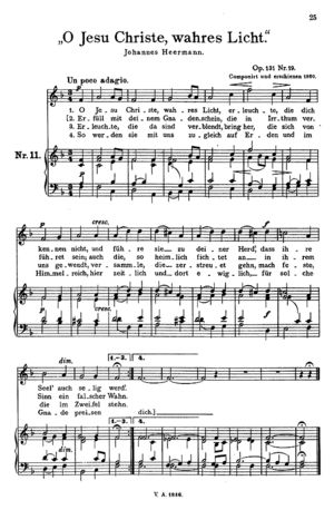O Jesu Christe, wahres Licht O Jesu Christe, wahres Licht