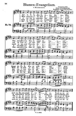 Blumen-Evangelium Blumen-Evangelium