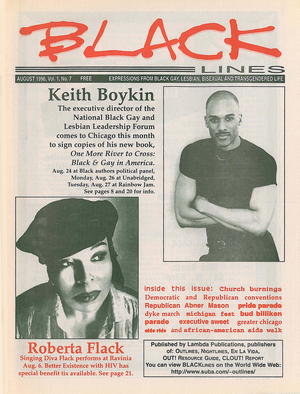 BLACKlines, Vol. 1 no. 7, August 1996 BLACKlines, Vol. 1 no. 7, August 1996