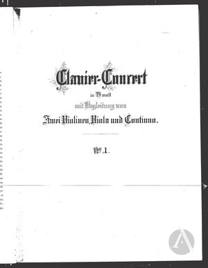 Clavier-Concert I Clavier-Concert I
