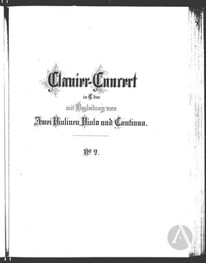 Clavier-Concert II Clavier-Concert II
