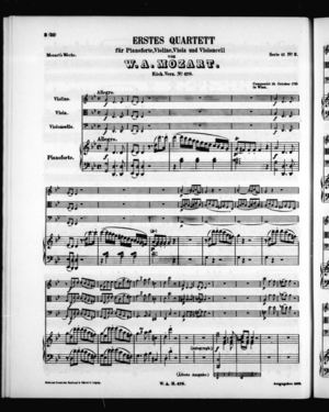 Erstes Quartett Erstes Quartett