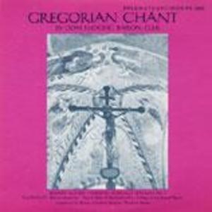 Gregorian Chant: Musically Speaking No.1 Gregorian Chant: Musically Speaking No.1