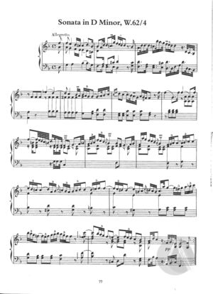 Sonata in D Minor, Wq.62/4, D Minor Sonata in D Minor, Wq.62/4, D Minor