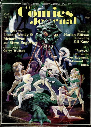 The Comics Journal, no. 63 The Comics Journal, no. 63