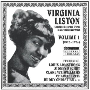 Virginia Liston Vol. 1 (1923-1924) Virginia Liston Vol. 1 (1923-1924)