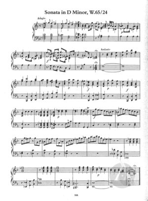 Sonata in D Minor, Wq.65/24, D Minor Sonata in D Minor, Wq.65/24, D Minor