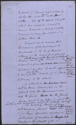 Memo and Letter from J. L. A. Simmons to Mr. Hardy, July 28, 1877 Memo and Letter from J. L. A. Simmons to Mr. Hardy, July 28, 1877