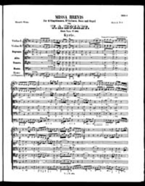 Missa Brevis Missa Brevis