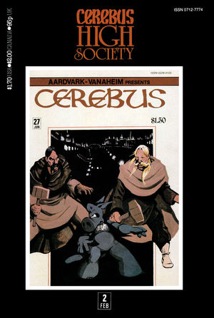 Cerebus: High Society, no. 2 Cerebus: High Society, no. 2