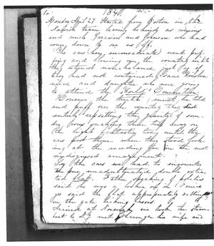 Diary of 1840 World's Anti-Slavery Convention in London Diary of 1840 World's Anti-Slavery Convention in London