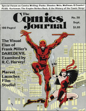 The Comics Journal, no. 58 The Comics Journal, no. 58