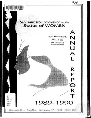 Annual Report, 1989-1990 Annual Report, 1989-1990