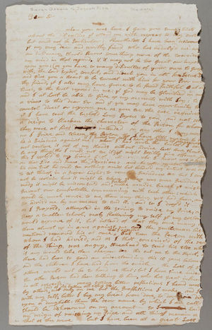 Sarah Osborn Letters, 1743-1779 Sarah Osborn Letters, 1743-1779