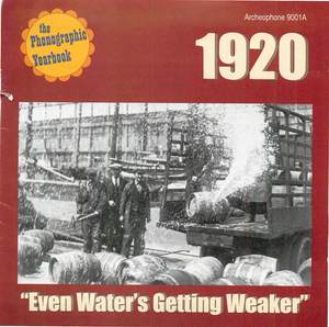 1920: Even Water's Getting Weaker 1920: Even Water's Getting Weaker