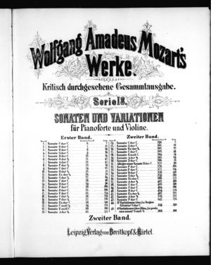 Sonate No. 24 für Pianoforte und Violine Sonate No. 24 für Pianoforte und Violine