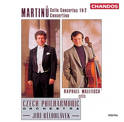 Martinu: Cello Concertos 1 and 2|Concertino Album Art 