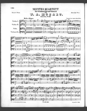 Neuntes Quartett Neuntes Quartett