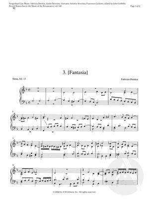 3. Fantasia, Tr. 92 3. Fantasia, Tr. 92