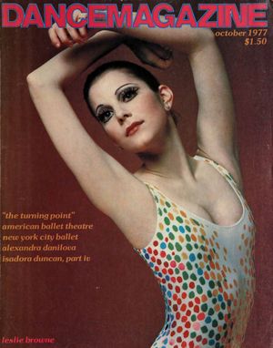 Dance Magazine, Vol. 51, no. 10, October, 1977 Dance Magazine, Vol. 51, no. 10, October, 1977