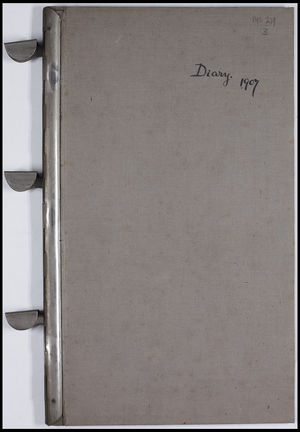 Diary, 1907 Diary, 1907