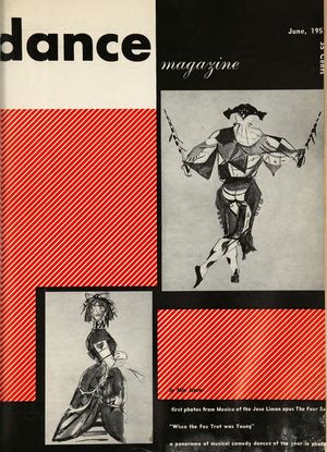 Dance Magazine, Vol. 25, no. 6, June, 1951 Dance Magazine, Vol. 25, no. 6, June, 1951