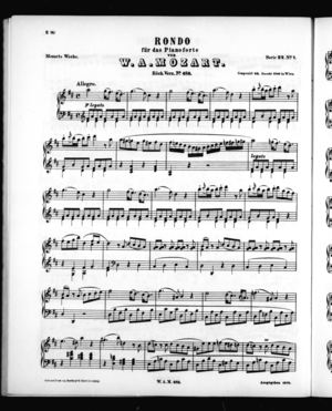 Menuett No. 6 Menuett No. 6