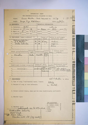 1-10-84 Information Sheets 1-10-84 Information Sheets