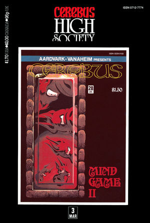 Cerebus: High Society, no. 3 Cerebus: High Society, no. 3