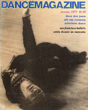 Dance Magazine, Vol. 51, no. 1, January, 1977 Dance Magazine, Vol. 51, no. 1, January, 1977