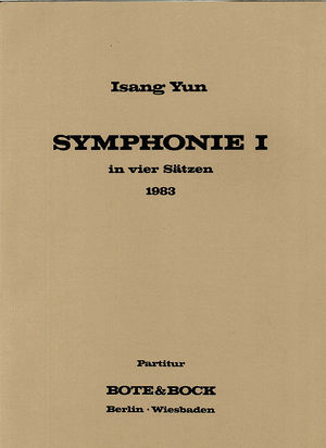 Symphonie No.1 in vier Sätzen Symphonie No.1 in vier Sätzen