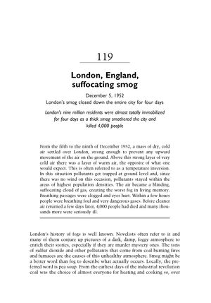 Chapter 119: London, England, suffocating smog Chapter 119: London, England, suffocating smog