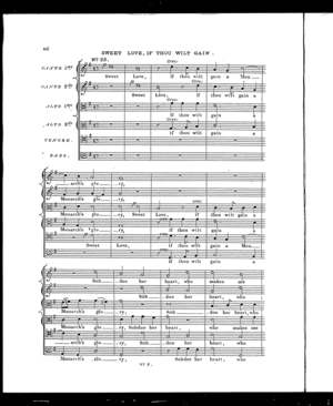 Sweet love, if thou wilt gain Sweet love, if thou wilt gain