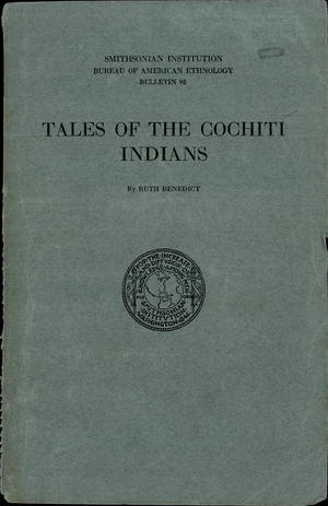 Tales of the Cochiti Indians Tales of the Cochiti Indians
